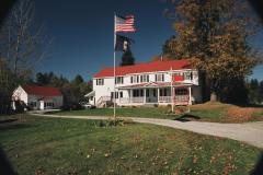 Lodge and Property from Road